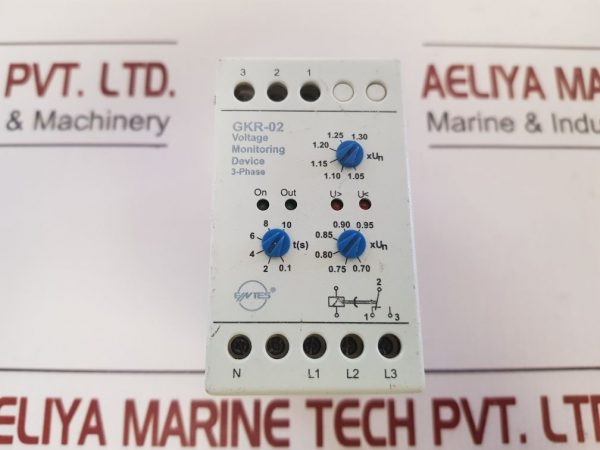 ENTES GKR-02 3-PHASE VOLTAGE MONITORING DEVICE