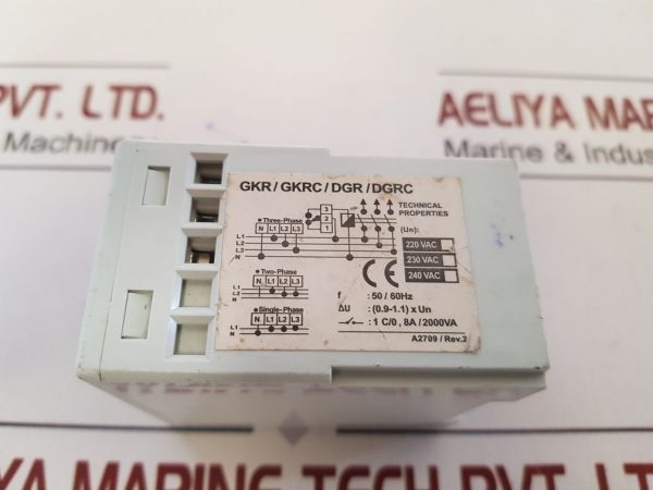 ENTES GKR-02 3-PHASE VOLTAGE MONITORING DEVICE