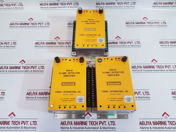 FORNEY D-351373-01 FLAME DETECTOR AMPLIFIER