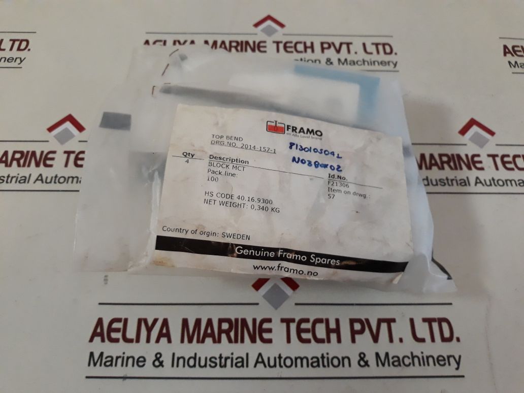 FRAMO F21306 BLOCK MCT