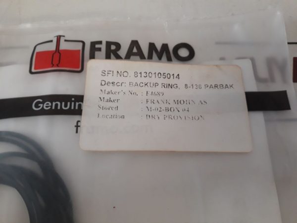 FRAMO RING BACK UP