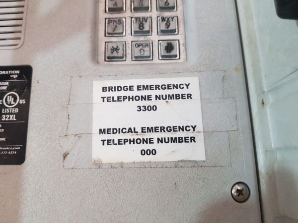 GAI-TRONICS 256-001 INDUSTRIAL HANDSET TELEPHONE 3R