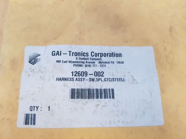 GAI-TRONICS 61512-003 SELECTOR SWITCH