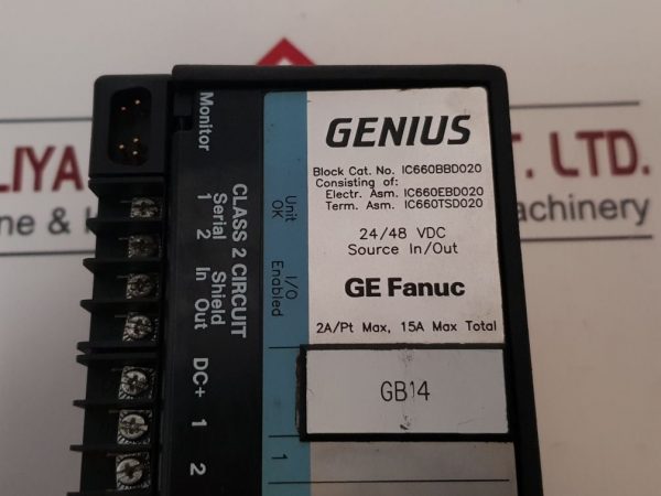 GE FANUC IC660BBD020 ELECTRIC MODULE
