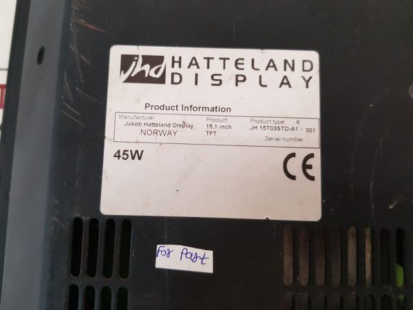 HATTELAND DISPLAY JH15TO3STD-A1-301 POSITION MONITORING SYSTEM