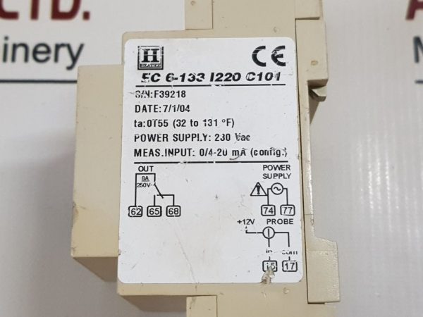 HEATEX EC 6-133 I220 C101 TEMPERATURE CONTROLLER