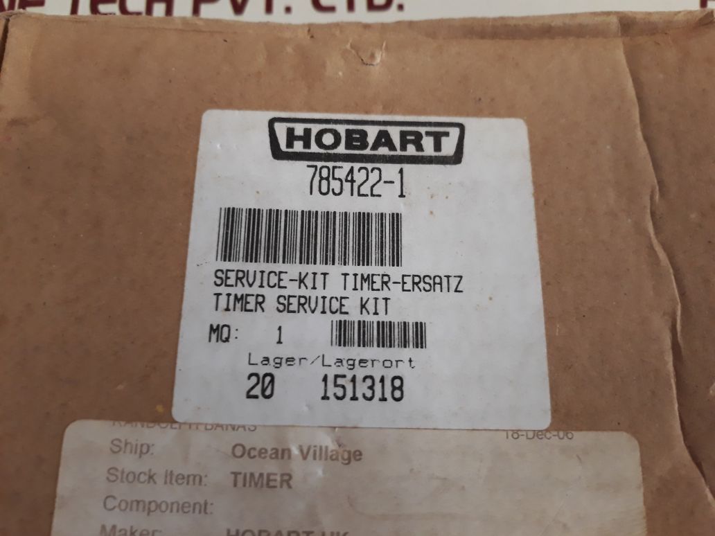 Hobart PC 785422-1 