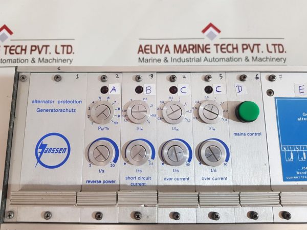ROLF JANSSEN GRU 03 SWITCHING POWER FREQUENCY MONITORING