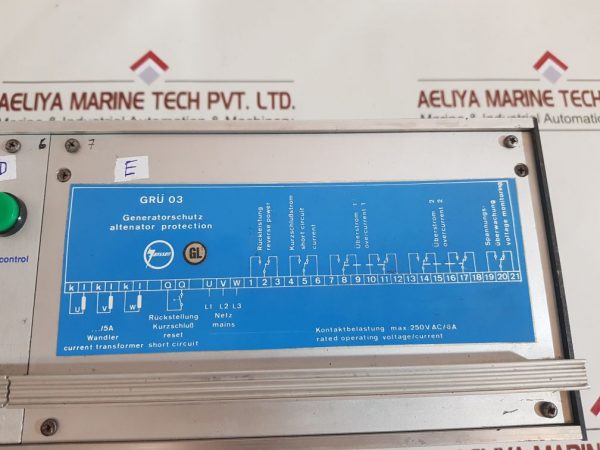 ROLF JANSSEN GRU 03 SWITCHING POWER FREQUENCY MONITORING