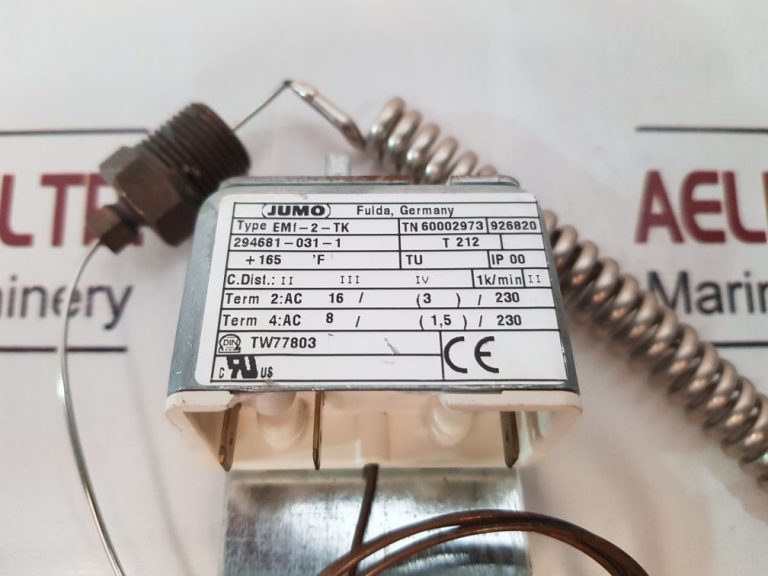JUMO EMF2TK PANEL MOUNTED THERMOSTAT Aeliya Marine