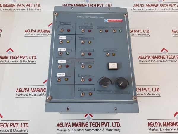 KT ELECTRIC NAV-R9113A-12 SIGNAL LIGHT CONTROL PANEL