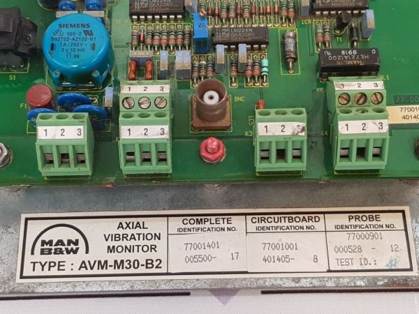 MAN B&W AVM-M30-B2 AXIAL VIBRATION MONITOR