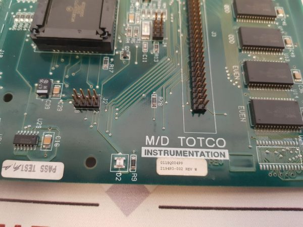 M/D TOTCO 219493-002 PC BOARD