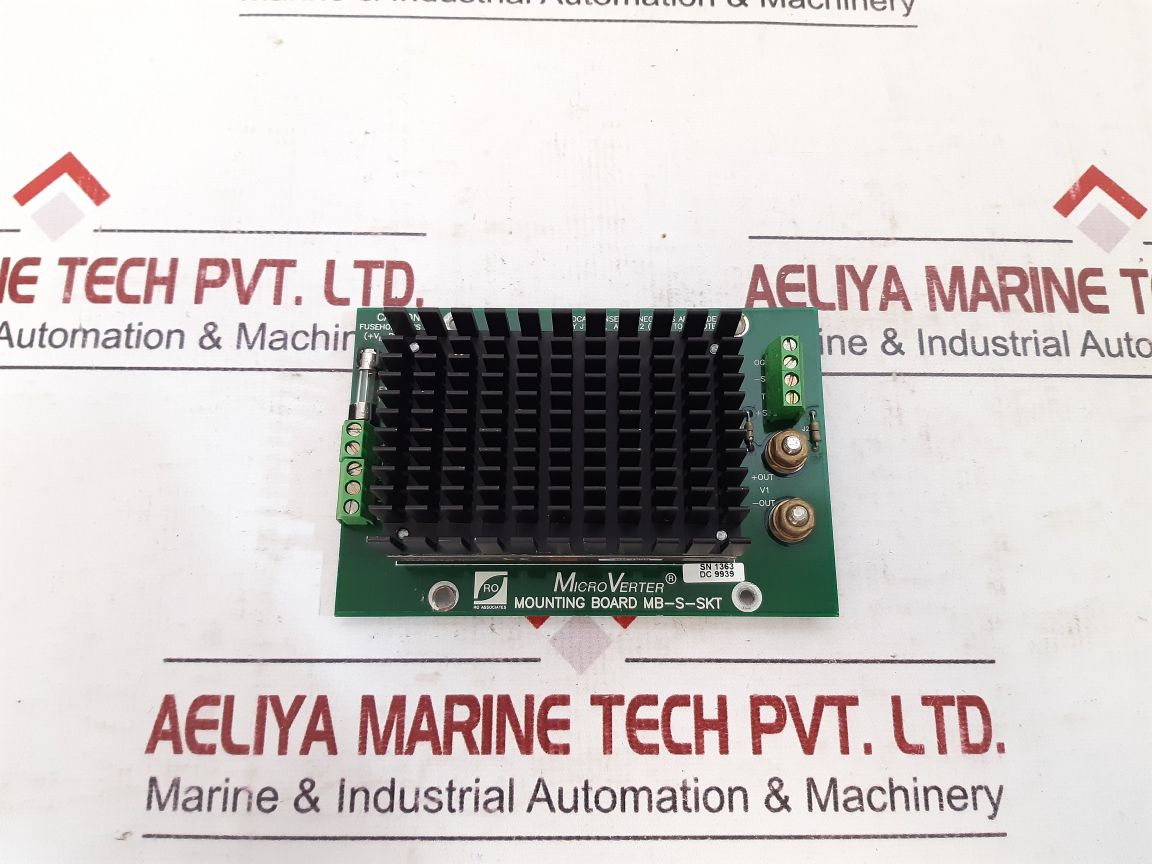 MICROVERTER UV28-24 MOUNTING BOARD MB-S-SKT