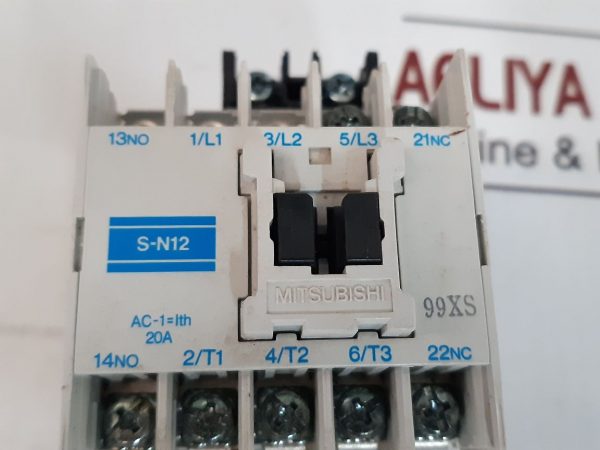MITSUBISHI S-N SERIES S-N12 MAGNETIC CONTACTOR