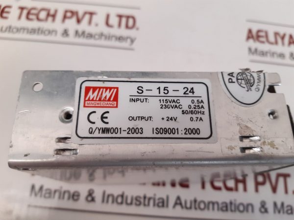 MIWI S-15-24 POWER SUPPLY