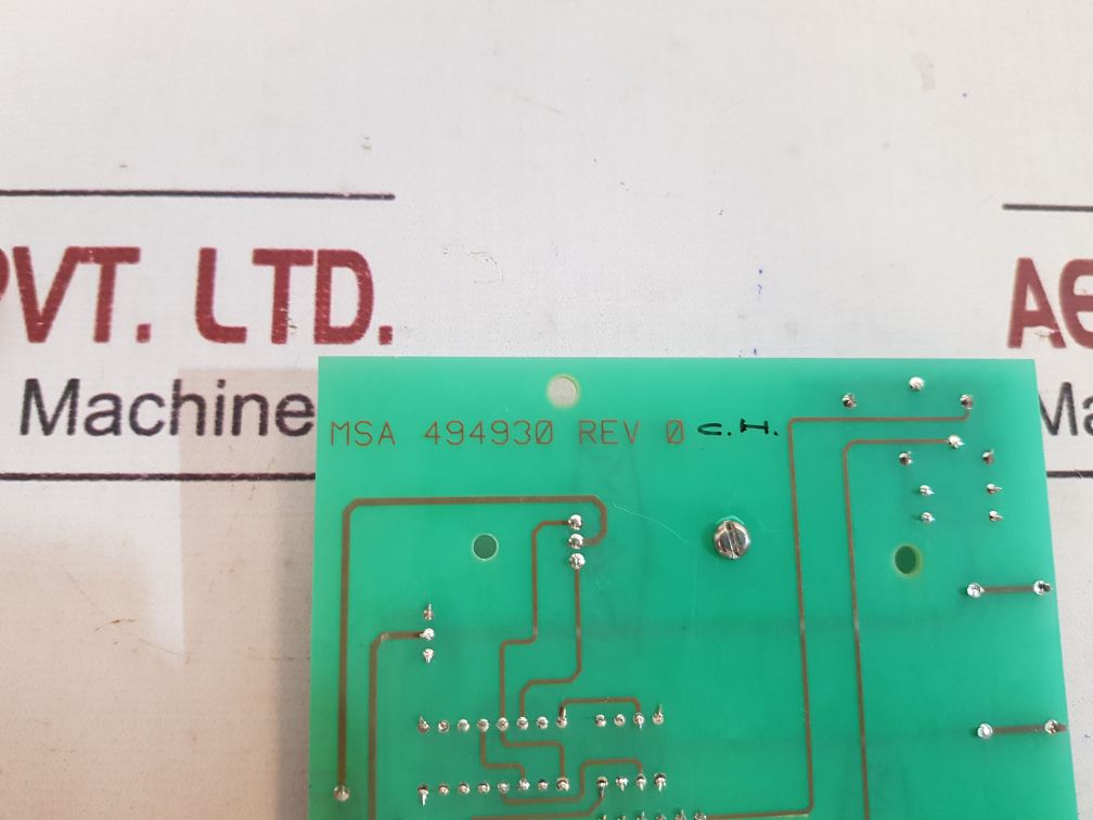 PCB CARD MSA 494930