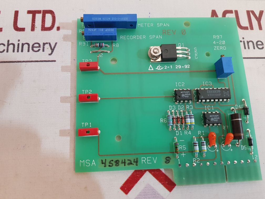 PCB CARD MSA 494930
