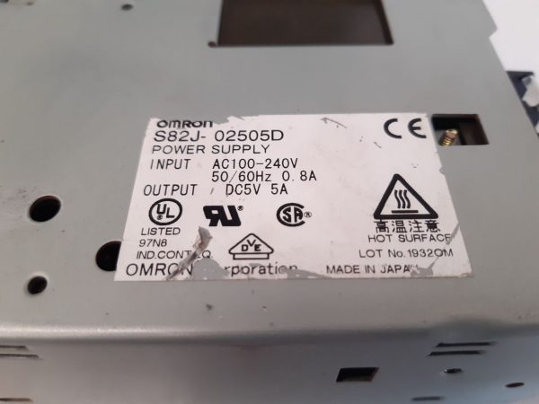 OMRON S82J-02505D POWER SUPPLY