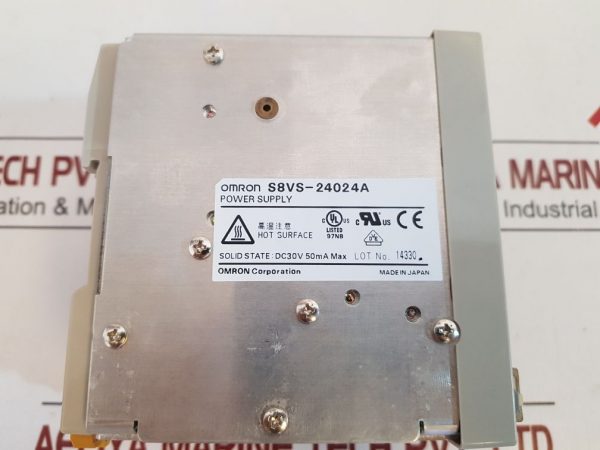 OMRON S8VS-24024A SWITCHING POWER SUPPLY