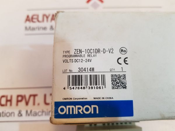 OMRON ZEN-10C1DR-D-V2 PROGRAMMABLE RELAY