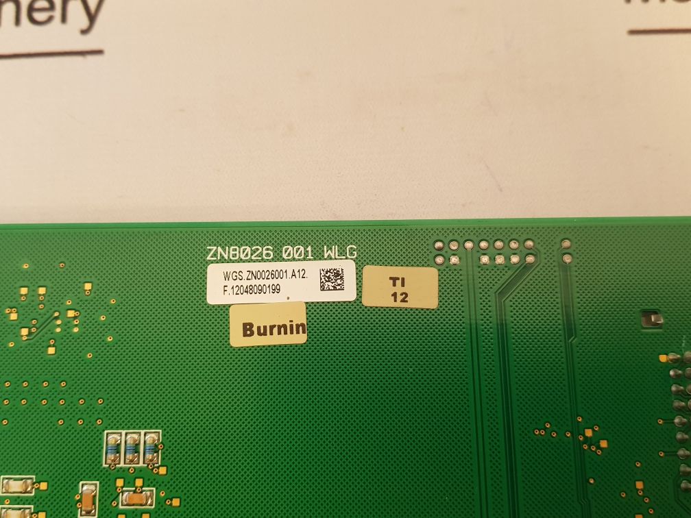 PCB CARD ZN8026 001 WLG ZN0026