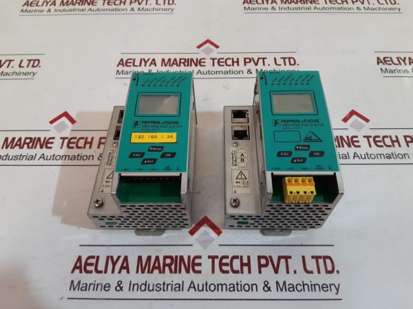 PEPPERL+FUCHS VBG-ENX-K20-D-EV24 ETHERNET + MODBUS TCP
