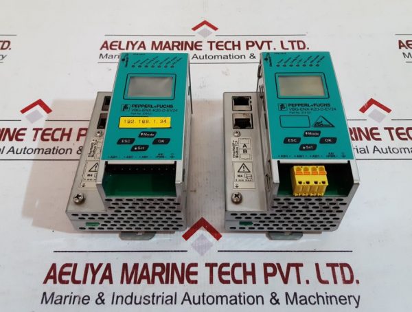 PEPPERL+FUCHS VBG-ENX-K20-D-EV24 ETHERNET + MODBUS TCP