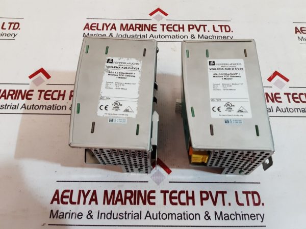 PEPPERL+FUCHS VBG-ENX-K20-D-EV24 ETHERNET + MODBUS TCP
