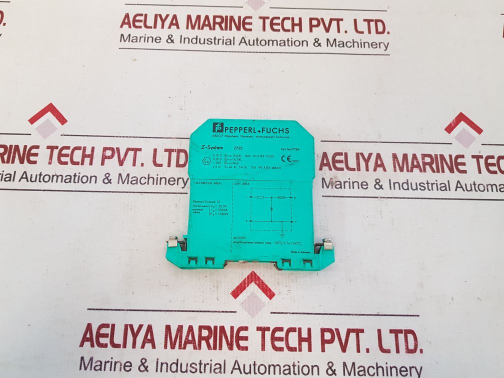 PEPPERL+FUCHS Z722 SAFE SNAP BARRIER 71784