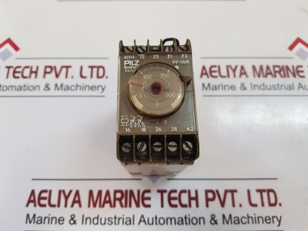 PILZ PF-1NK TIME RELAY 3 TO 300 S