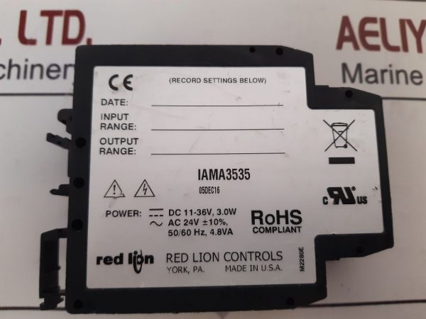 RED LION IAMA UNIVERSAL SIGNAL CONDITIONING MODULE