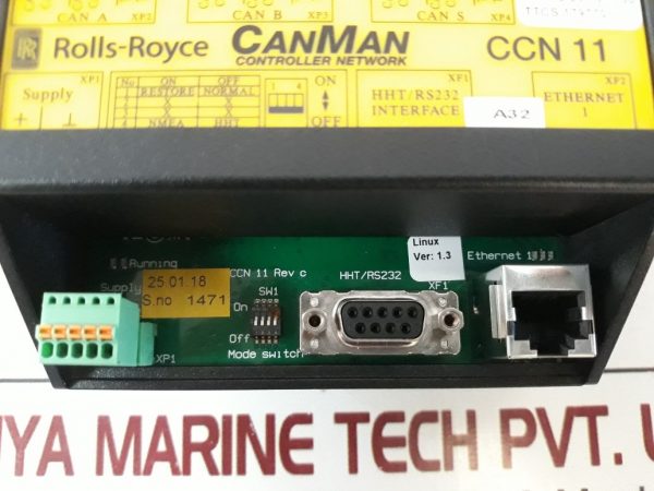 ROLLS-ROYCE CANMAN CCN 11 CONTROLLER NETWORK