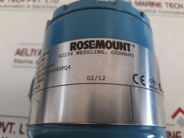 ROSEMOUNT 2051CD2A22A1AB4D4DFQ4 PRESSURE TRANSMITTER