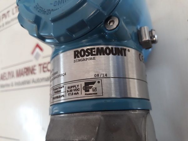 ROSEMOUNT 3051CD2A22A1AB4DFK8Q4 PRESSURE TRANSMITTER 3051