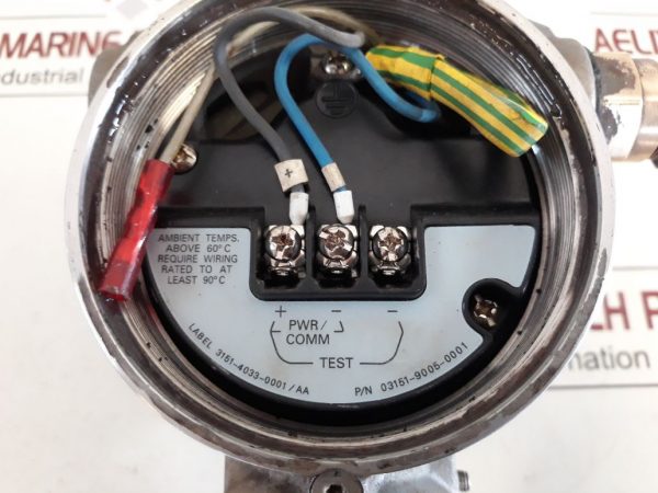 ROSEMOUNT 3051S1CG4A2000A00 PRESSURE TRANSMITTER