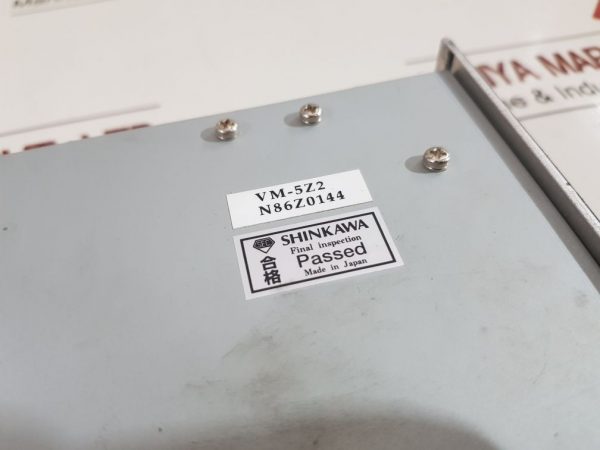 SHINKAWA VM-5Z2 BACK PANEL
