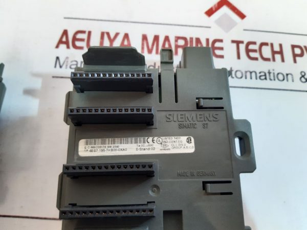 SIEMENS SIMATIC S7 6ES7 195-7HB00-0XA0 BUS MODULE