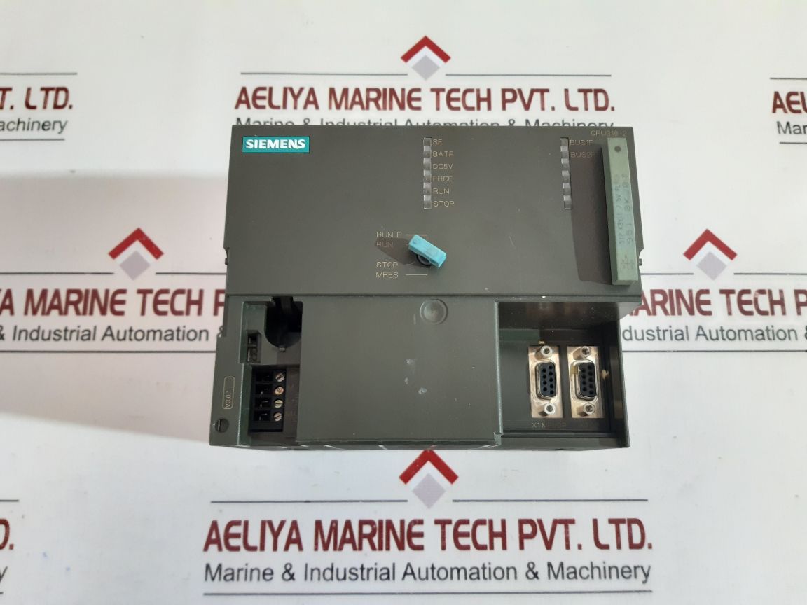 SIEMENS SIMATIC S7 6ES7 318-2AJ00-0AB0 PROCESSOR MODULE
