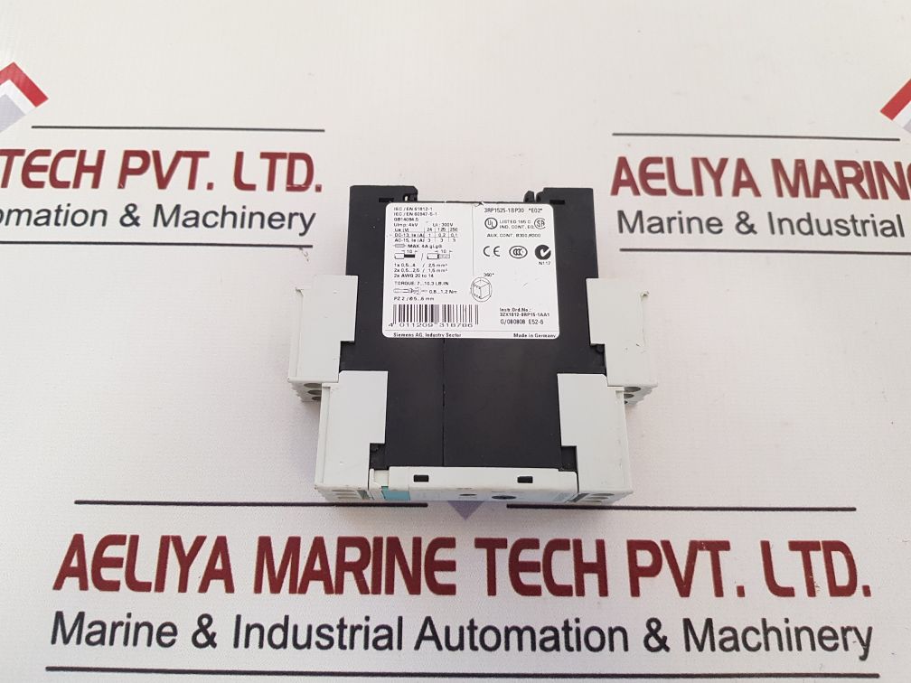 SIEMENS SIRIUS 3RP1525-1BP30 TIME RELAY