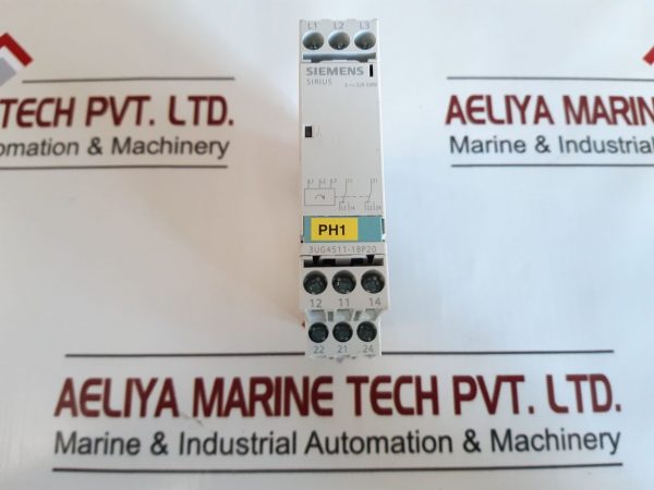 SIEMENS SIRIUS 3UG4511-1BP20 VOLTAGE MONITORING RELAY