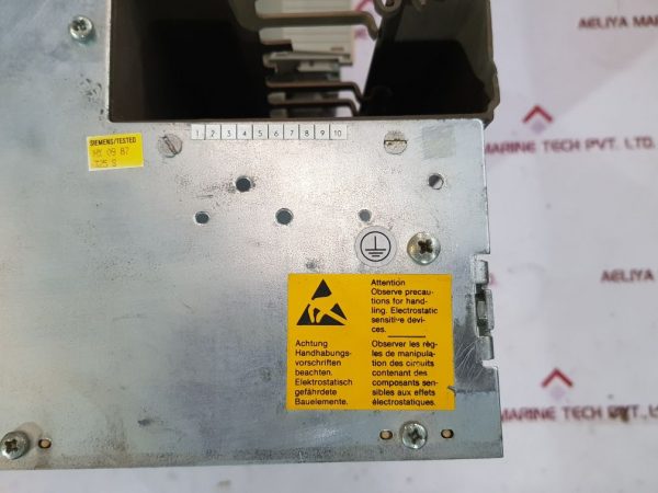 SIEMENS SIMATIC S5 6ES5183-3UA12 RACK MODULE
