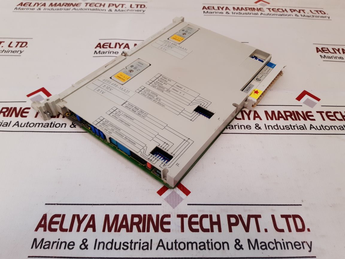 SIEMENS SIMATIC 6ES5460-4UA12 ANALOG INPUT MODULE