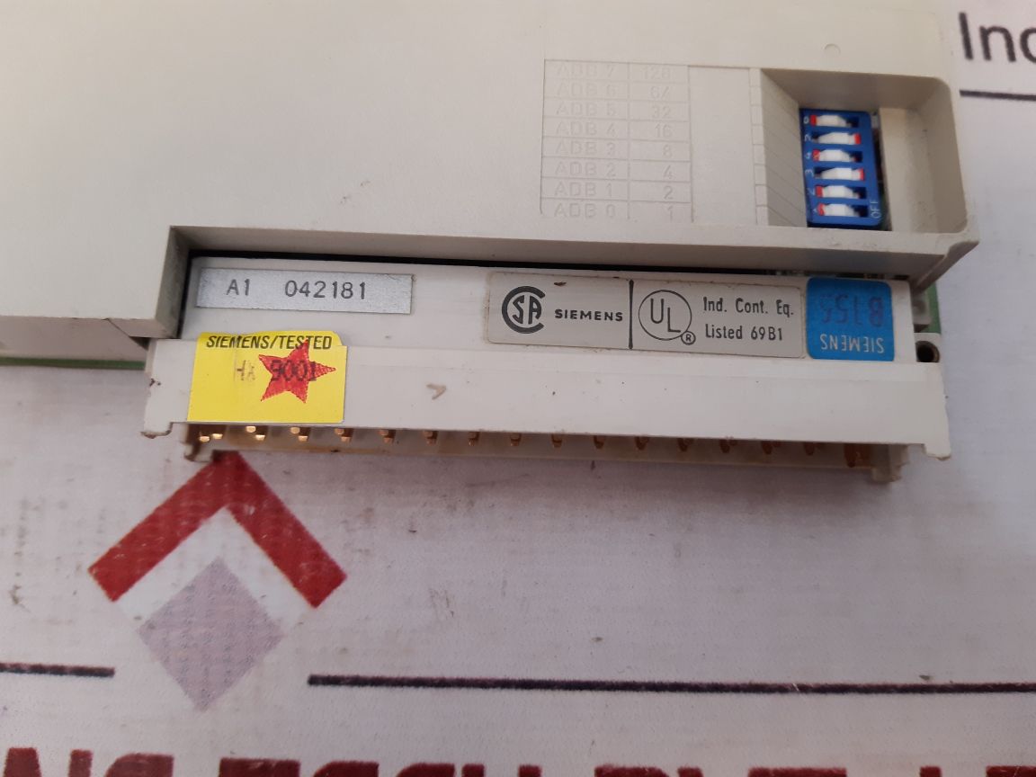 SIEMENS SIMATIC 6ES5460-4UA12 ANALOG INPUT MODULE