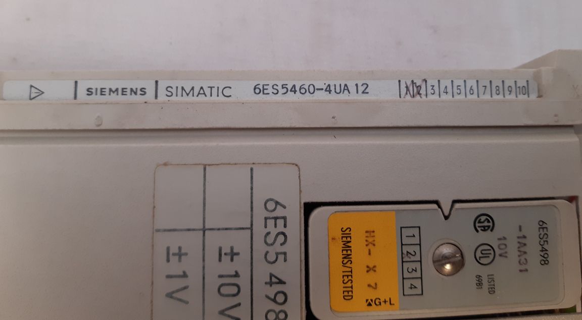 SIEMENS SIMATIC 6ES5460-4UA12 ANALOG INPUT MODULE