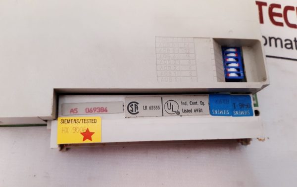 SIEMENS SIMATIC 6ES5470-4UB12 ANALOGUE OUTPUT MODULE