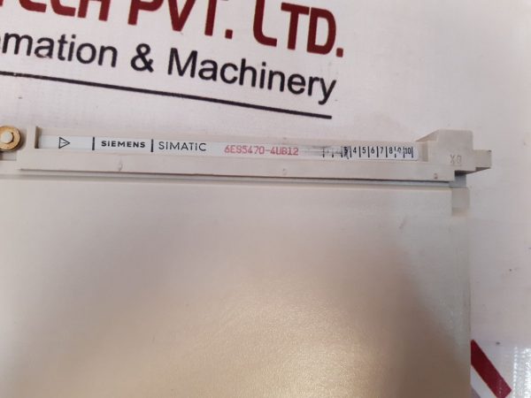 SIEMENS SIMATIC 6ES5470-4UB12 ANALOGUE OUTPUT MODULE
