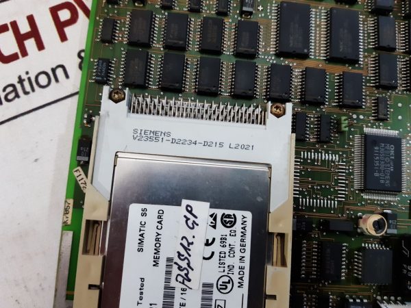 SIEMENS SIMATIC S5 6GK1143-0TA02 BASIC COMMUNICATION MODULE