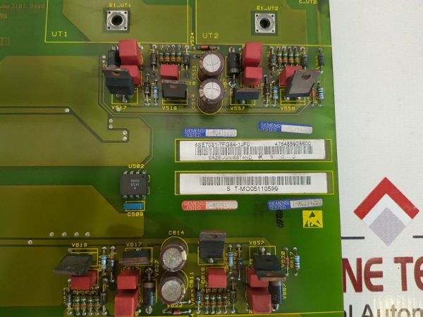 SIEMENS 6SE7031-7FG84-1JF0 PANEL CONTROLLER