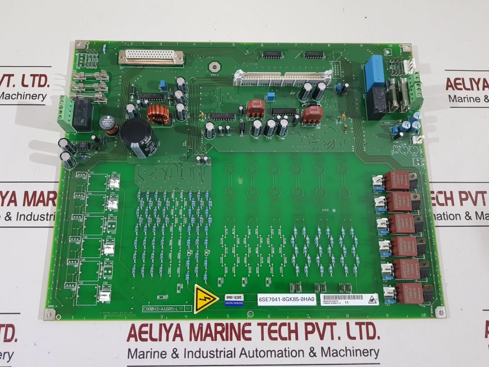 SIEMENS 6SE7041-8GK85-0HA0 INVERTER BOARD